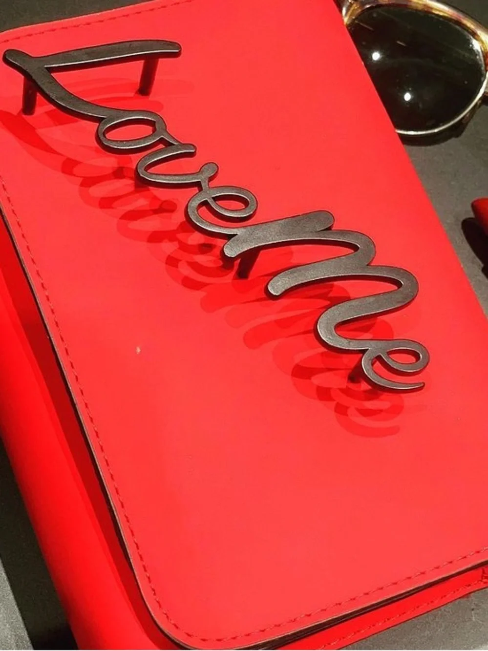 MAC Cosmetics Red 'Love Me' Clutch